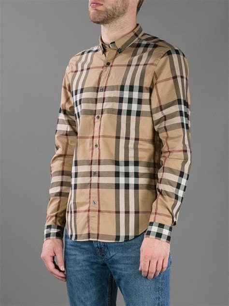 burberry brit koszula|burberry her men's clothing.